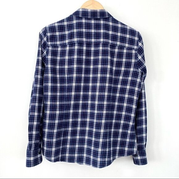 Brooks Brothers ๐ฏ cotton flannel button down plaid shirt - Picture 3 of 6